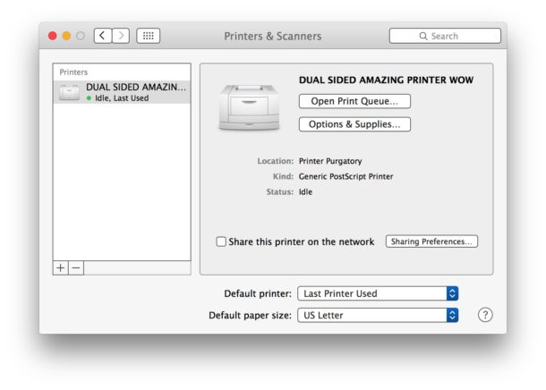 pdf printing for mac